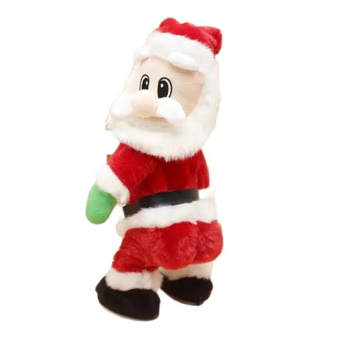 Dancing Santa Claus Musical Electric Twerk Singing Dancing Santa Clause hip shake Figure Twisted Hip Toys Xmas New Year Gift