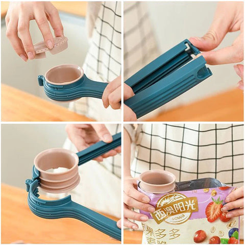 Sealing Clip With Noozle Snack Dispenser (Copy)